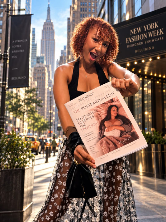 The Penthouse Edit invitation, RAISEfashion x Refinery29 designer showcase featuring Bellibind at New York Fashion Week